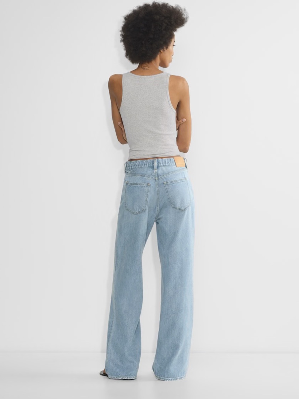 Denim Forum The '90s So-Soft Lo-Rise Baggy Jean - Picture 3 of 7